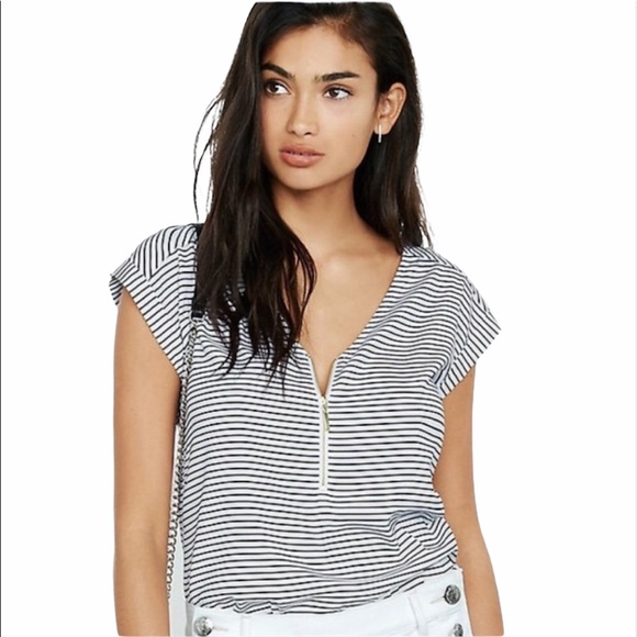 Express Tops - Express Pinstripe Top